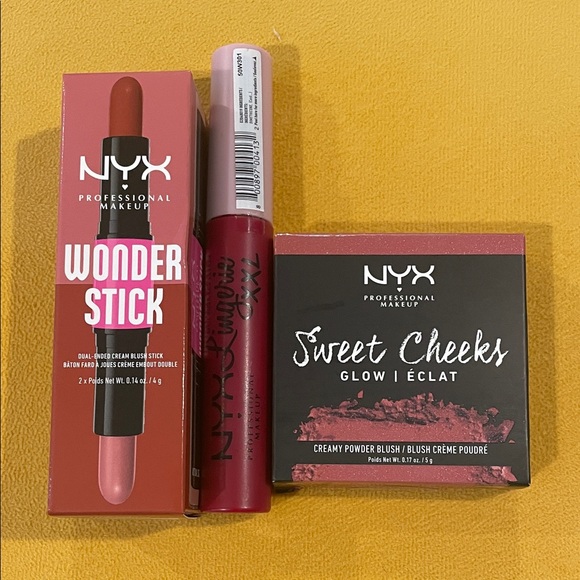 NYX Makeup Bundle - Blush & Liquid Lipstick 💄 - Picture 1 of 7